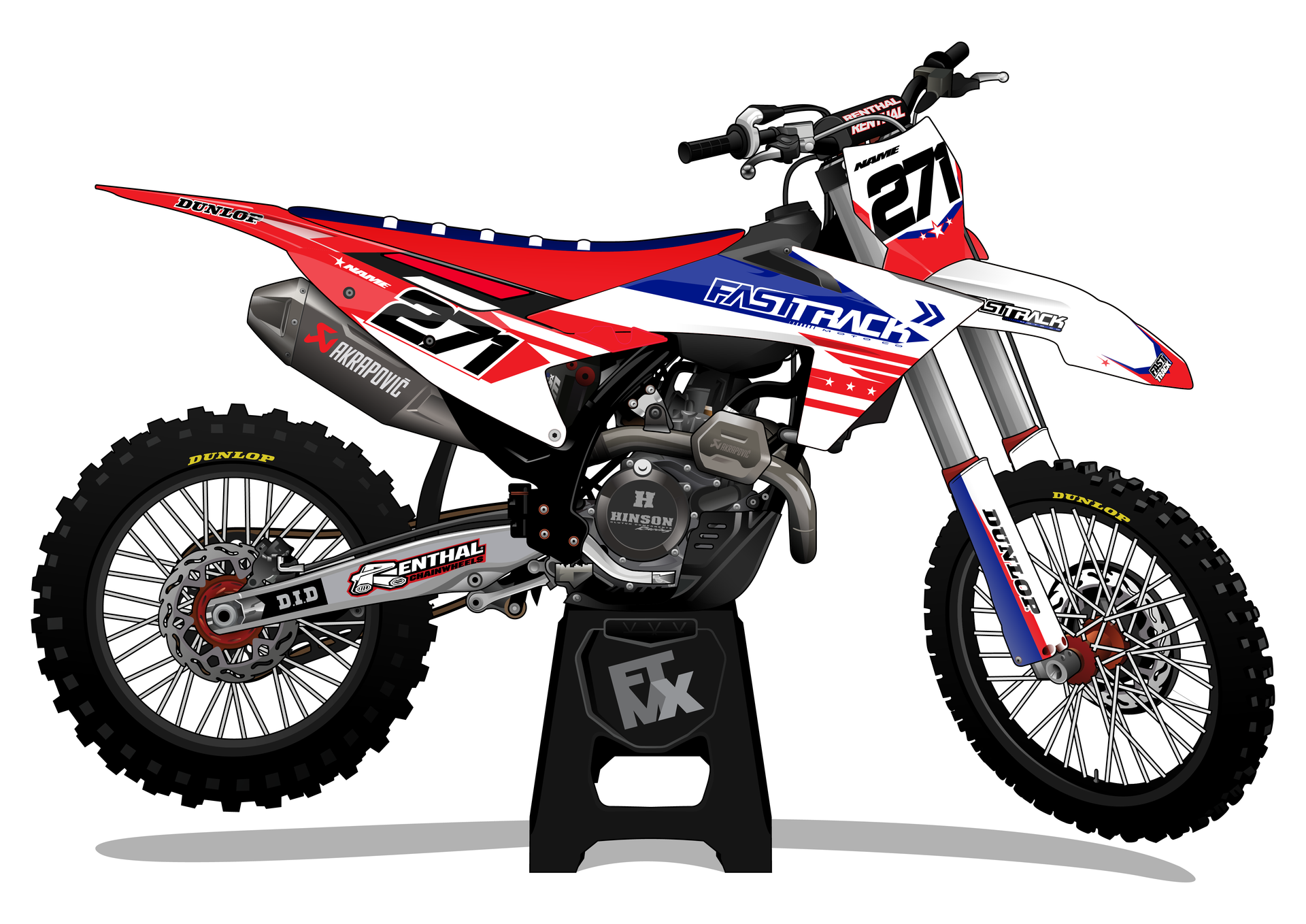 VENT BAJA 50CC ENDURO/MOTARD - Team Lacroce